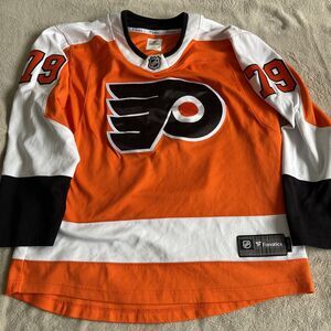Fanatics Philadelphia Flyers Hart #79 NHL Men's Hockey Jersey Orange Large Nice